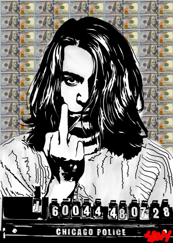 Blow George Jung Mugshot - Art by Tim Savy