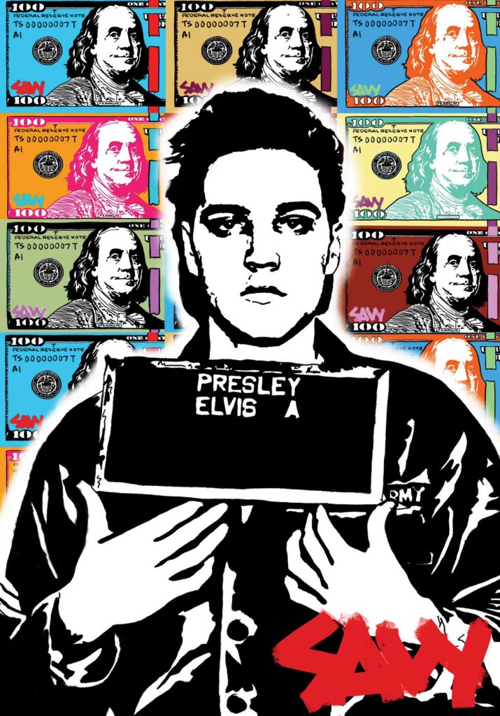 Elvis Presley Mugshot