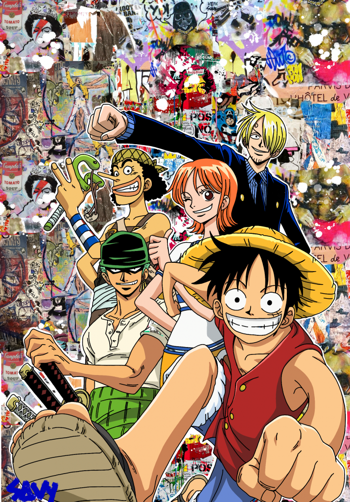 One Piece Luffy and Squad 2